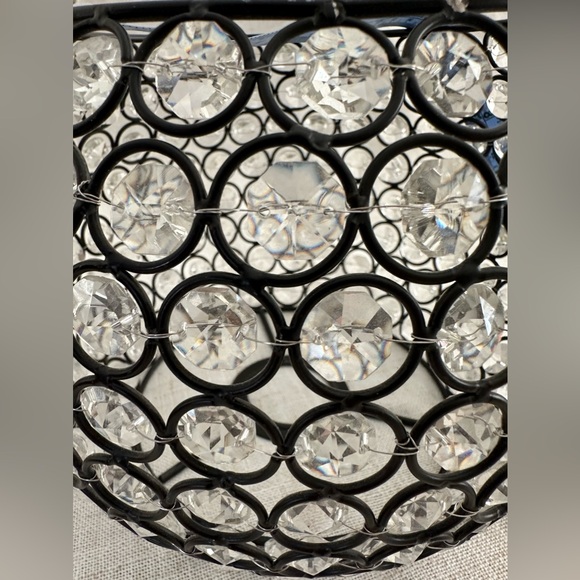 Allen + Roth Circle Crystal Lamp Shade Bling Modern Lighting - Picture 6 of 8